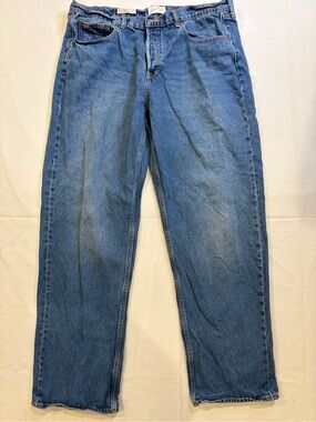 Classic Men's Blue Denim Jeans